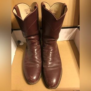 Men’s Maroon 9.5D Cowboy Boots